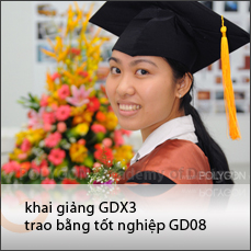 Lễ tốt nghiệp GD08 - Khai giảng GDX3