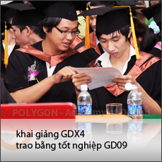 Lễ tốt nghiệp GD09 - Khai giảng GDX4